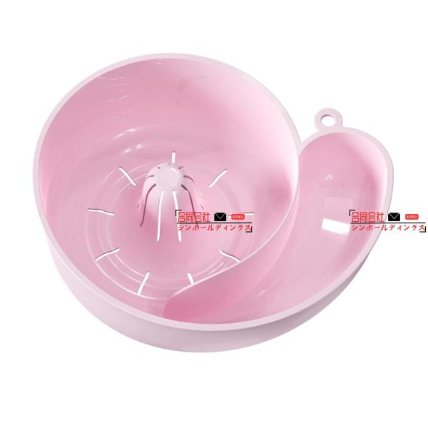 キッチンシンク用水切りかご 果物 野菜 洗濯かご カタツムリ型 イチゴ