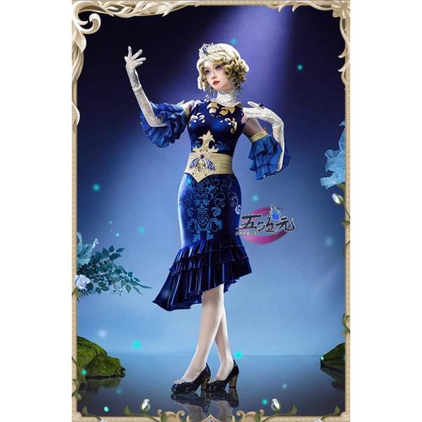 第五人格 芸者 丹頂鶴 三分妄想製 コスプレ衣装 高級感フルセット 新品未開封 三分妄想 第五人格 IdentityV 芸者 コスプレ 美智子 鶴の美人相 衣装