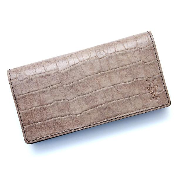 AGILITY（アジリティ） 長財布 革 極小 メンズ 革 本革 ロング