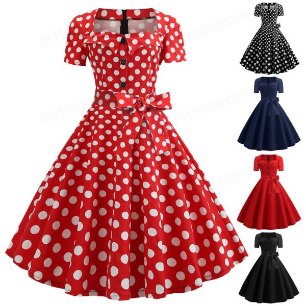 安いロカビリー ワンピースの通販商品を比較 ショッピング情報のオークファン