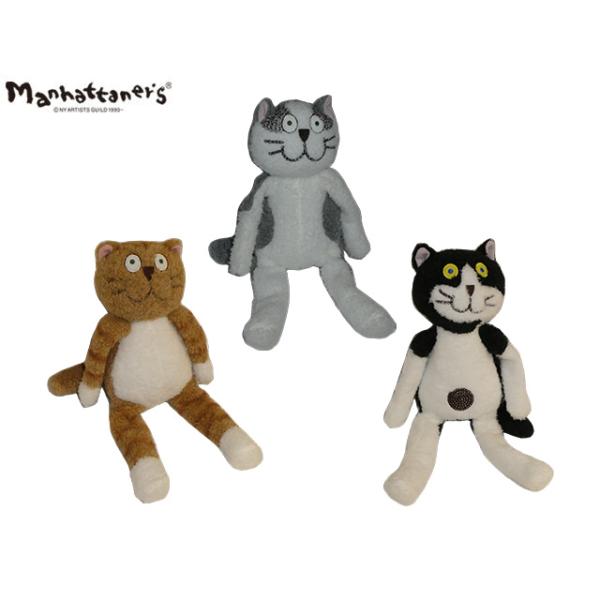 Manhattaner's マンハッタナーズ 猫 置物 manhattaner's マンハッタナーズ くたくた猫S 077-0524 77-0524 mare69