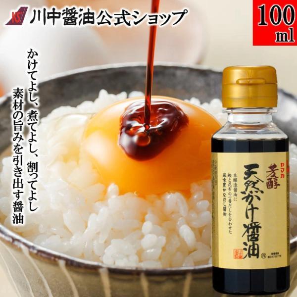 醤油 かけ醤油 だし醤油 しょうゆ ギフト 芳醇天然かけ醤油100ml 調味料 ミニボトル 川中醤油 爆買