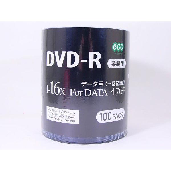 DVD-R f[^p ƖppbN 100 HIDISC DR47JNP100_BULK/0316P