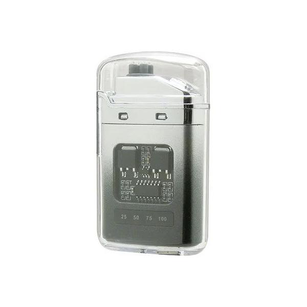 アークライター ウインドミル MINI CROSS ARC NO.71750400 シルバー/ブラックｘ１個 スケルトン プラズマライター/送料無料メール便 ポイント消化