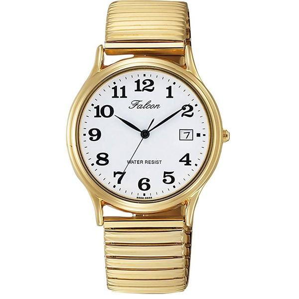 CITIZEN（シチズン） 腕時計 カレンダー付 蛇腹ベルト 日本製