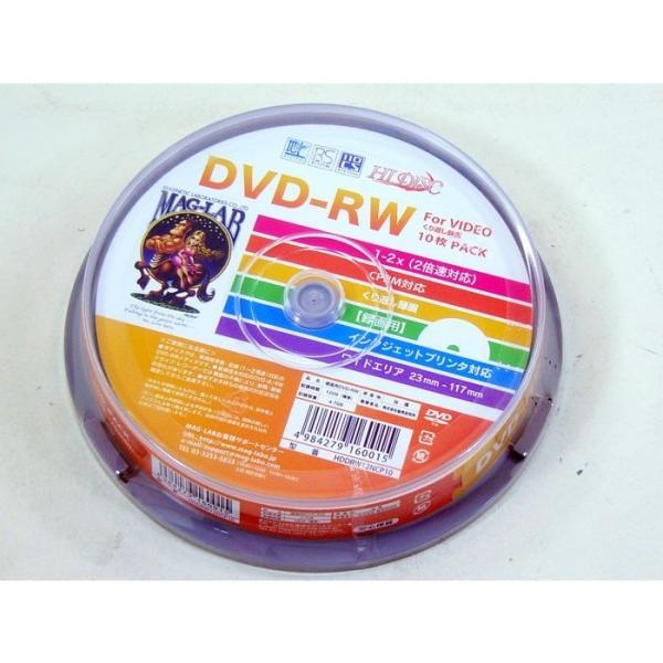 DVD-RW JԂ^p rfIp CPRMΉ 2{ 10Xsh HIDISC HDDRW12NCP10/0015P/