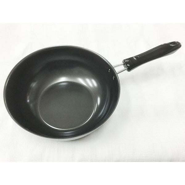 炒め鍋（中華鍋） 鉄製 日本製/IHクッキング 200/23cm KS-2610
