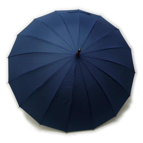 送料無料　ジャンプ傘 和傘 16本骨 ポンジー ＃530 直径94cmのワイドサイズｘ２４本/卸　メーカー直送品/代金引換便不可 ジャンプ傘 和傘 16本骨 ポンジー ＃530 直径94cmのワイドサイズ