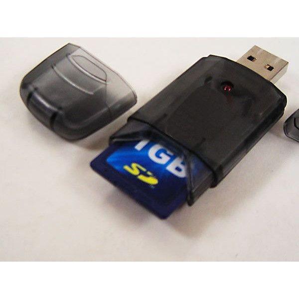 SDカードリーダー USBフラッシュメモリのように使えます SDHC-USB2
