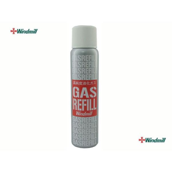 Windmill【ウィンドミル株式会社】ウィンドミルガスライター専用高純度液化ガスレフィル ガスボンベウィンドミルライター用のガスレフィールです。 活性炭フィルターを内蔵し、不純物を取り除き、ライター用に特に製 造された高純度液化ガスを使用...