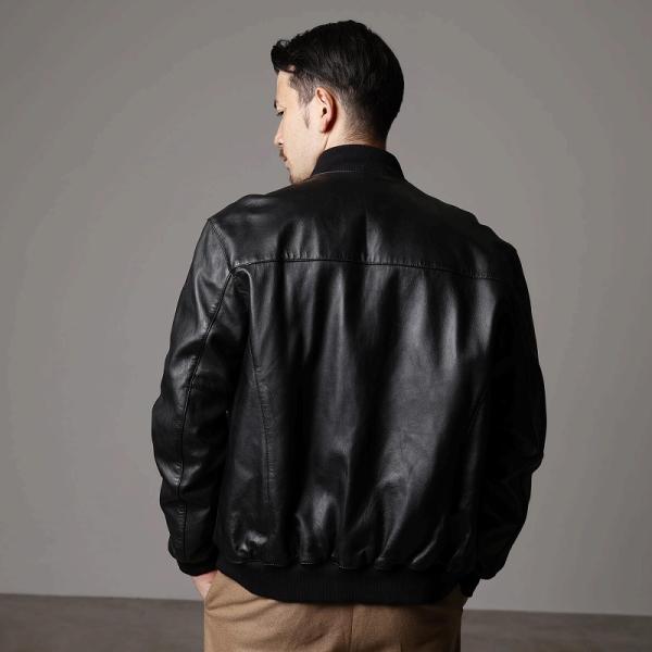 Ma 1ジャケット レザージャケット 革ジャン メンズ レザーブルゾン Buyee Buyee Japanese Proxy Service Buy From Japan Bot Online