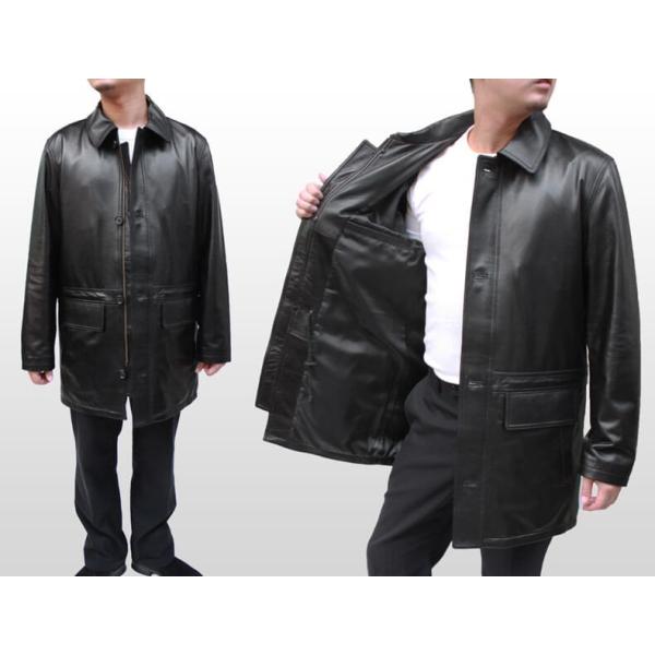 レザーコート メンズ レザーコート ハーフコート 革コート ラム革 ブラック 黒 6085 Buyee Buyee 提供一站式最全面最專業現地yahoo Japan拍賣代bid代拍代購服務 Bot Online