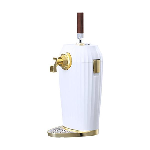 グリーンハウス ビールサーバー ホワイト 500ml 350ml 330ml カクテル GH-BEERL-WH