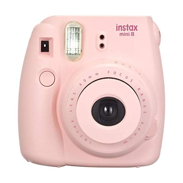 FUJIFILM インスタントカメラ チェキ instax mini 8 ピンク INS MINI 8 PINK