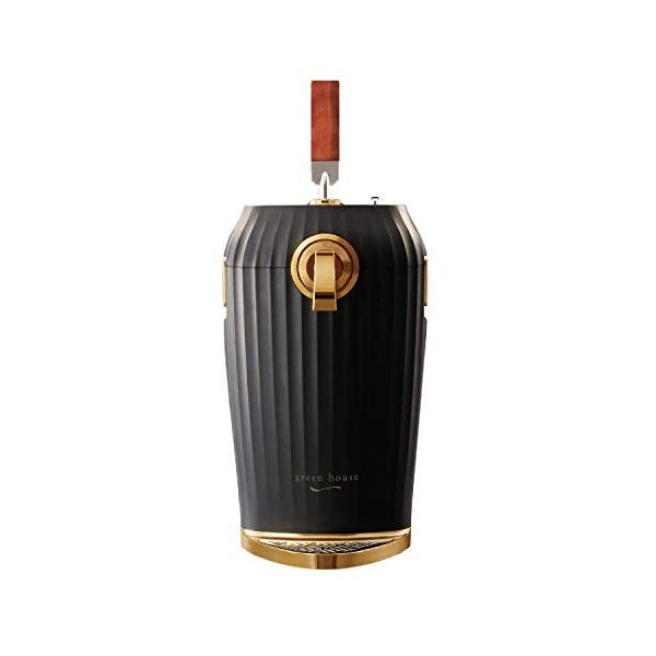 グリーンハウス ビールサーバー ブラック 500ml 350ml 330ml カクテル GH-BEERL-BK