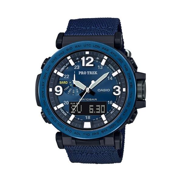 CASIO PRO TREK PRG-600YBネイビー PRO TREK CASIO PROTREK ネイビーブルー ソーラー腕時計 PRG-600YB-2JF