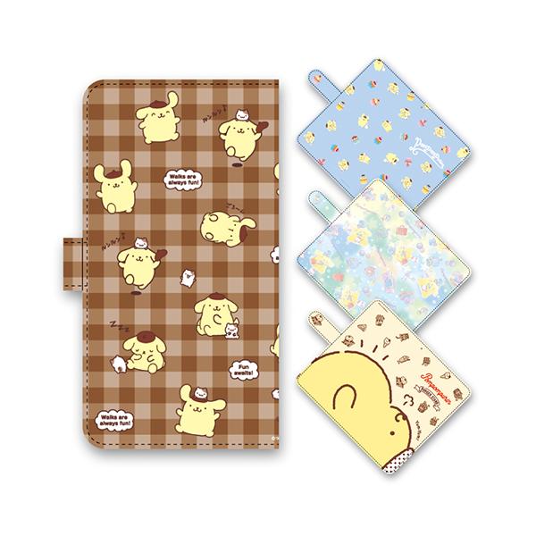 ポムポムプリン かわいい手帳型スマホケース｜iPhone・Android各機種対応 サンリオ