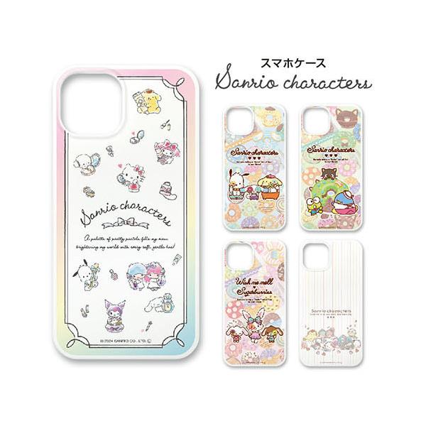 サンリオキャラクターズ  スマホケース サンリオ  ＼2024年デザイン／ SC1950-1954 iPhone 各種対応 グッズ スマホカバー かわいい