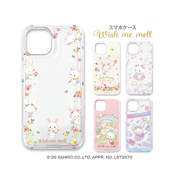 ウィッシュミーメル  スマホケース サンリオ ＼2026年デザイン／ WM1818-1822 iPhone 各種対応 サンリオスマホケース スマホカバー かわいい
