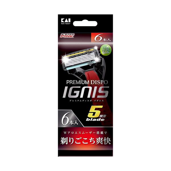 Wスムーザー搭載で剃りごこち爽快。手になじみやすく、存在感のあるダイナミックフォルムの5枚刃ディスポレザー。敏感肌用（セラミド+アロエ+ビタミンE配合スムーザー）