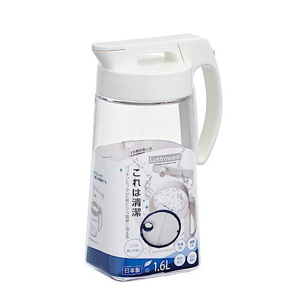 ピッチャーです。パッキンとフタが一体化して洗いやすいピッチャーです。縦置きでも横置きでもどちらでも置けます。底まで手の入る広口設計です。部品が少なく分解・組立が簡単です。※電子レンジ・冷凍庫 非対応※熱湯を入れてすぐにフタを閉めきらないでく...