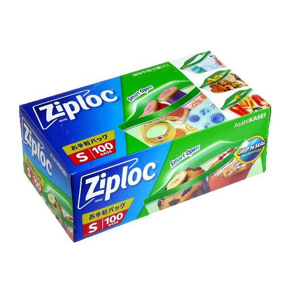 ジップロック お手軽バッグ Sサイズ 100枚入 : 100円雑貨&日用品 ジップロック お手軽バッグ Sサイズ 100枚入 : 100円雑貨&日用品