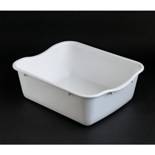 ○水切りケースです。別売りの「水切りかご　３５×２９×高さ１２ｃｍ　ホワイト」（ＪＡＮ：４９５８７０２０２７１４５）をセットすると、食器の水切りが可能です。別売りの「水切り用フタ　水切りかご・水切りケース専用　クリア」（ＪＡＮ：４９５８７０...