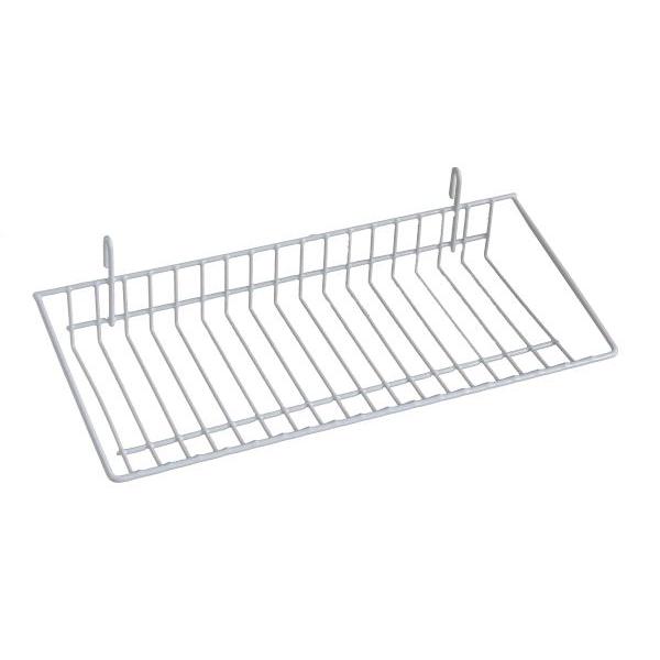 ワイヤーラックです。フック付きで別売りのワイヤーネットなどに引っ掛けて使えます。壁面スペースを有効活用できます。リビング・キッチン・浴室やオフィスなどの収納にオススメです。●サイズ(約)・315×155×高さ80mm●耐荷重(約)・2kg ...