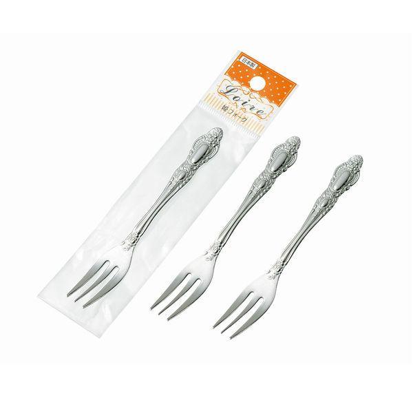 姫フォーク ロワール 12.7cm 3本入 (100円ショップ 100円均一 100均一