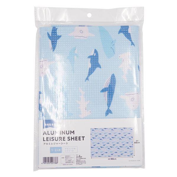 アルミレジャーシートです。かわいい海の生き物柄のレジャーシートです。ピクニック・運動会・花見など、さまざまなアウトドアシーンに活躍します。※洗濯機 非対応●サイズ(約)・600×900mm●耐熱65度●材質・発泡ポリエチレン OPPフィルム...