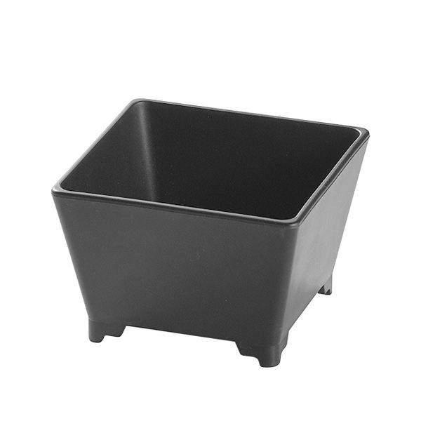 角盆栽鉢 ミニ盆栽鉢 角型 3号サイズ(9×9×高さ6cm) (100円ショップ 100円均一