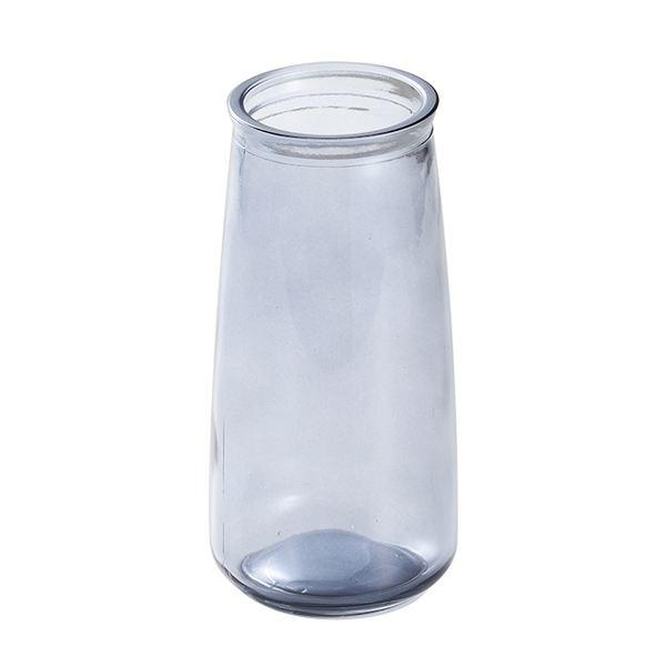 ガラス花瓶です。透明感のあるブラックカラーが美しいガラス製の花瓶です。生花やドライフラワーなどを活かして飾れます。※ガラス製の為、気泡や歪み傷やサイズが異なる場合がございます※焼き物の為、傷や凹み等がある場合有り※塗り斑や塗料が玉になってい...