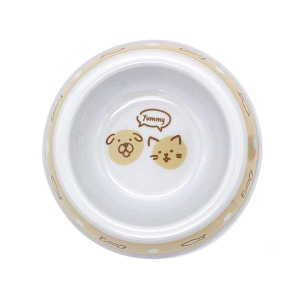 ペットフード皿です。メラミン製のペットフード皿です。小型のワンちゃんやネコちゃんに使いやすいサイズです。※色の指定はできません●サイズ(約)・直径139×高さ40mm●材質・メラミン樹脂●用途・ペットフード 餌 皿 器 容器 犬 猫●キーワ...