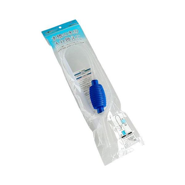 水槽用ポンプです。水槽の水の入れ換えに便利なポンプです。排水しやすいロングホースです。小石などが吸い込まれにくいガードノズル付きです。※完全に水を排水することはできません※灯油やガソリンなど水以外のものには使用しないでください●サイズ(約)...