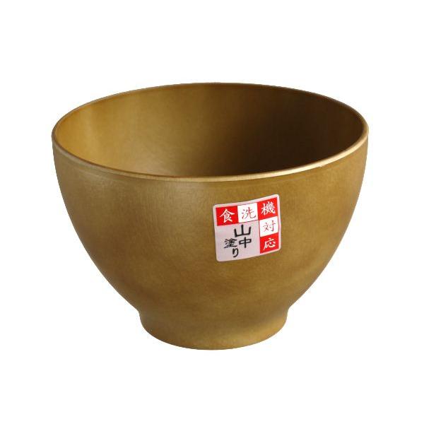 食洗機対応木彫り風汁椀 溜 10cm (100円ショップ 100円均一 100均一