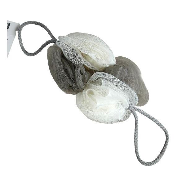 ボディ洗いです。両端にヒモがついたボディ洗いです。腕や足を通して楽々洗えます。※縫製品の為サイズの異なりや糸のほつれ等がございます※洗濯機・乾燥機・漂白剤 非対応※色の指定はできません●サイズ(約)・伸長時:500mm(ヒモ除く)●色・ピン...