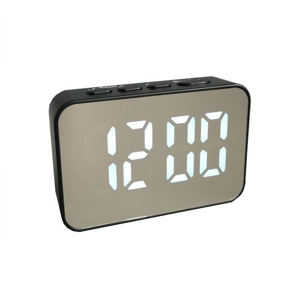 デジタル時計です。鏡面ディスプレイの大画面で見やすいデジタル時計です。時計とタイマー機能がございます。別売りの単4乾電池3本が必要です。自動消灯する省電設計です。※電池は付属しておりません※パッケージの表示価格は店頭販売価格の為、当店販売価...