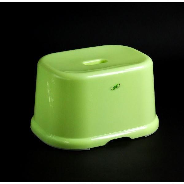 風呂いす リーフ グリーン 33×25.2×19cm : 100円雑貨&日用品卸-BABABA