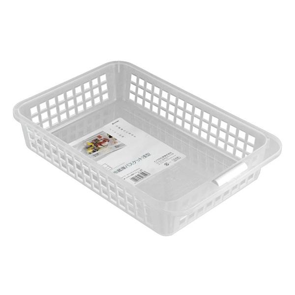収納バスケット 冷蔵庫用 浅型 ３０ ３ １９ ７ 高さ６ ３ｃｍ クリアー 2inm 100円雑貨 日用品卸 Bababa 通販 Yahoo ショッピング