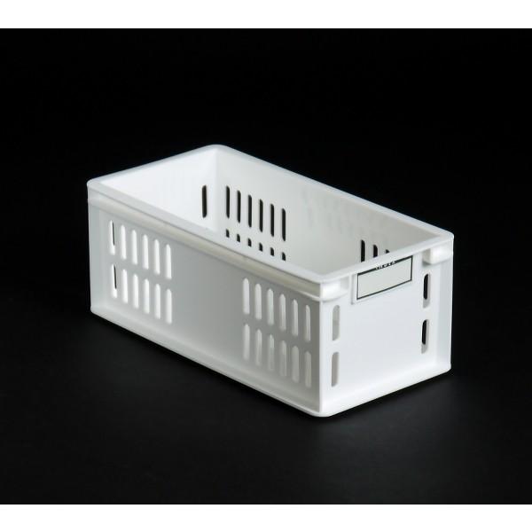 小物入れ ミニコンテナ(10.3×20.5×高さ8.2cm) ホワイト (100円ショップ 