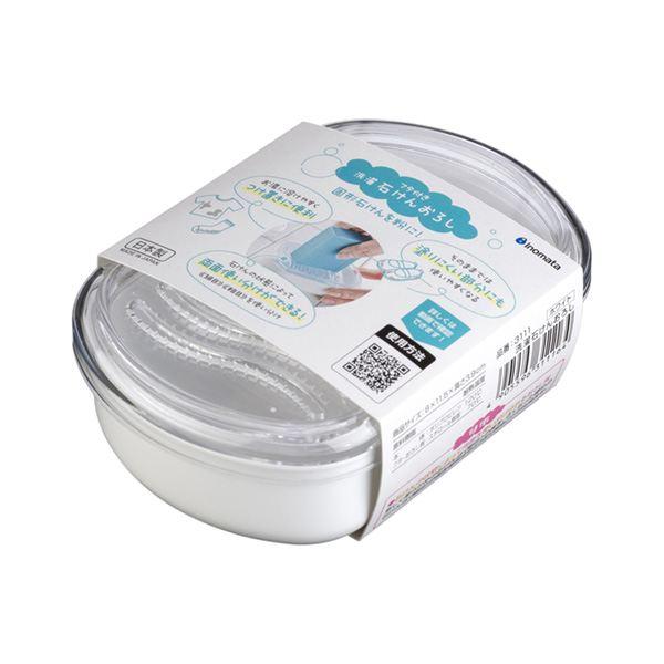 石けんおろしです。固形せっけんを削って粉状におろせます。おろし板は粗目と細目で使い分けが可能です。そのままでは塗りにくい場所も使いやすくなります。●サイズ(約)・80×115×高さ39mm●色・ホワイト●耐熱120度/耐冷-20度(本体) ...