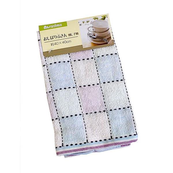 おしぼりふきんです。刺し子が施された丈夫なおしぼりふきんです。タオル感覚の優しい肌触りです。※縫製品の為サイズの異なりや糸のほつれ等がございます※塩素系漂白剤 非対応※色の指定はできません●サイズ(約)・400×400cm●材質・綿100%...