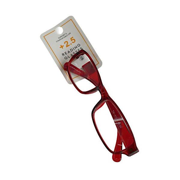 老眼鏡です。近くのものが見えにくくなった時にピントを補正します。デスクワークや読書など、オフィスやご家庭などで手軽にお使いいただけます。※色の指定はできません●当店計測サイズ(約)・35×135×135mm●材質・プラスチック●用途・老眼鏡...