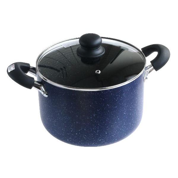 寸胴鍋 ココスキッチン マーブルコーティング IH200V対応 22cm : 100円