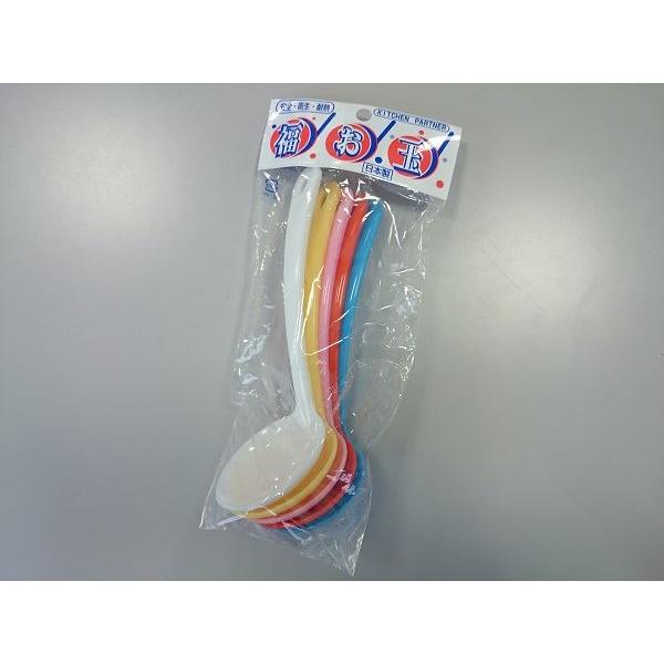 お玉 カラー ５本入 2kbk 100円雑貨 日用品卸 Bababa 通販 Yahoo ショッピング