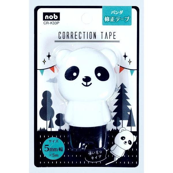 パンダ修正テープ 5mm×長さ5m (100円ショップ 100円均一 100均一 100均