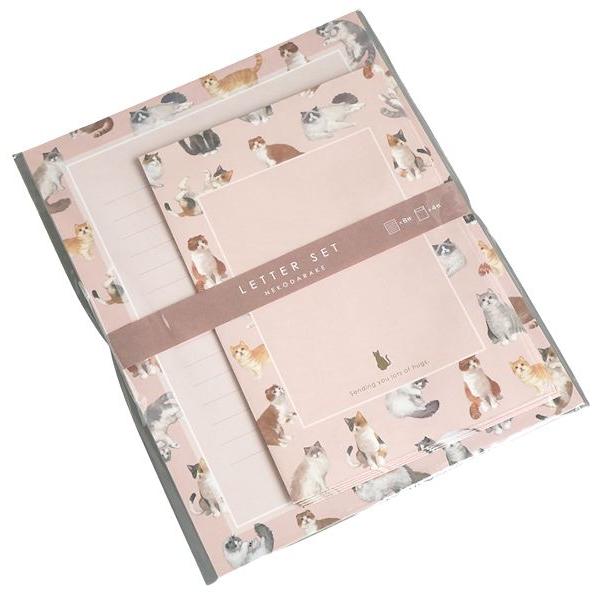 レターセットです。色々なネコのフレームのレターセットです。便箋8枚/封筒4枚のセットです。※色・柄の指定はできません●1枚の当店計測サイズ(約)・封筒:98×148mm●材質・紙●用途・封筒 便箋 レター 手紙 文具●キーワード・ふうとう ...