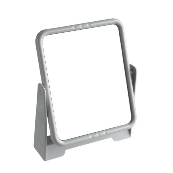 スタンドミラーです。角度を変えて使えるミラーです。メイクや身だしなみのチェックに便利です。※パッケージの表示価格は店頭販売価格の為、当店販売価格とは異なります※色の指定はできません●サイズ(約)・200×160×40mm●材質・ポリスチレン...