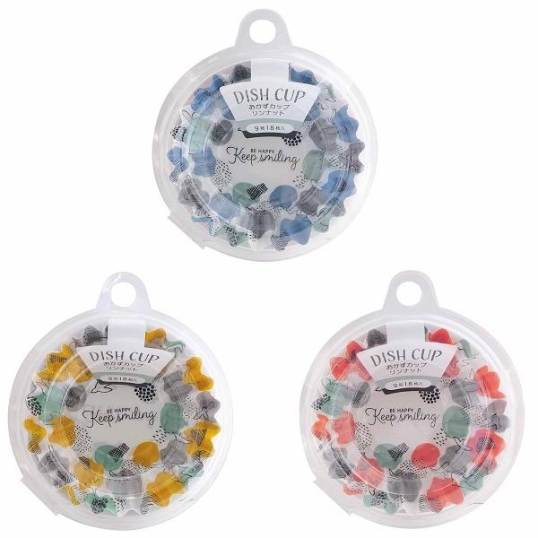 ○丸型のおかずカップ、１８枚入りです。鳥をモチーフにした北欧柄です。３色×各６枚です。電子レンジ・冷凍庫での使用可能です。鮮やかなデザインがお弁当を楽しく彩ります。※オーブン・オーブントースター　非対応※耐熱温度以下であっても２０以内で使用...