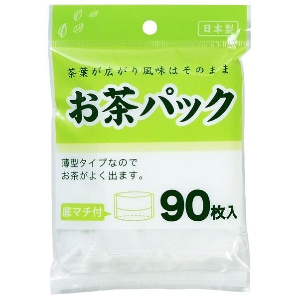 ○お茶パック、９０枚入りです。薄型タイプでお茶がよく出ます。底マチ付きで入れやすくなっております。お茶や紅茶、料理のダシ取り等に便利です。※電子レンジ・オーブン・オーブントースター・圧力釜　非対応●１枚のサイズ（約）・９５×７０ｍｍ●材質・...